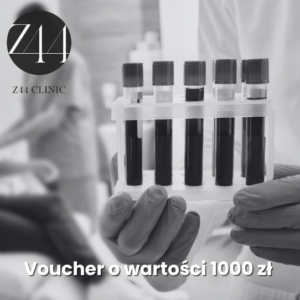 Voucher diagnostyczny Z44 Clinic o wartości 1000 zł