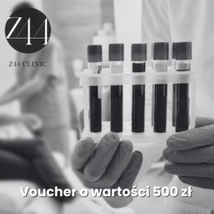Voucher diagnostyczny Z44 Clinic o wartości 500 zł
